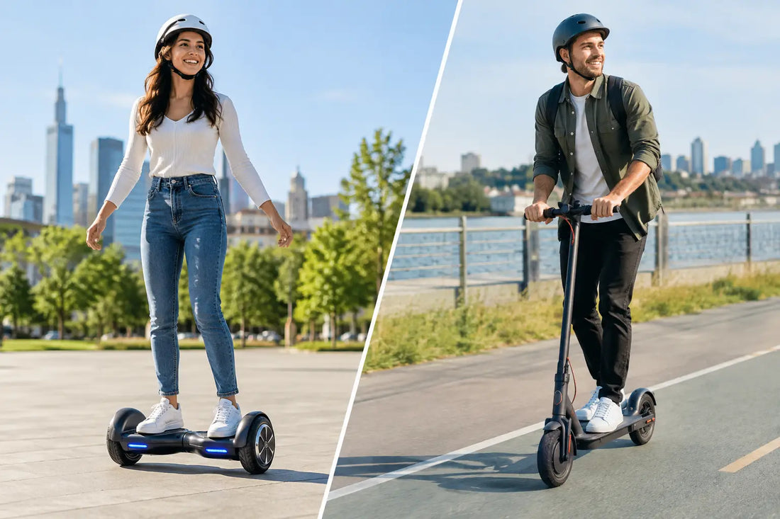 Hoverboard vs Electric Scooter: Which Fits You?