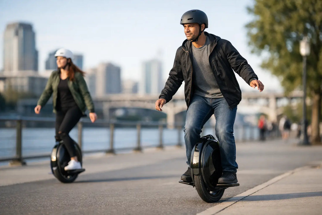 How to Ride an Electric Unicycle with Control