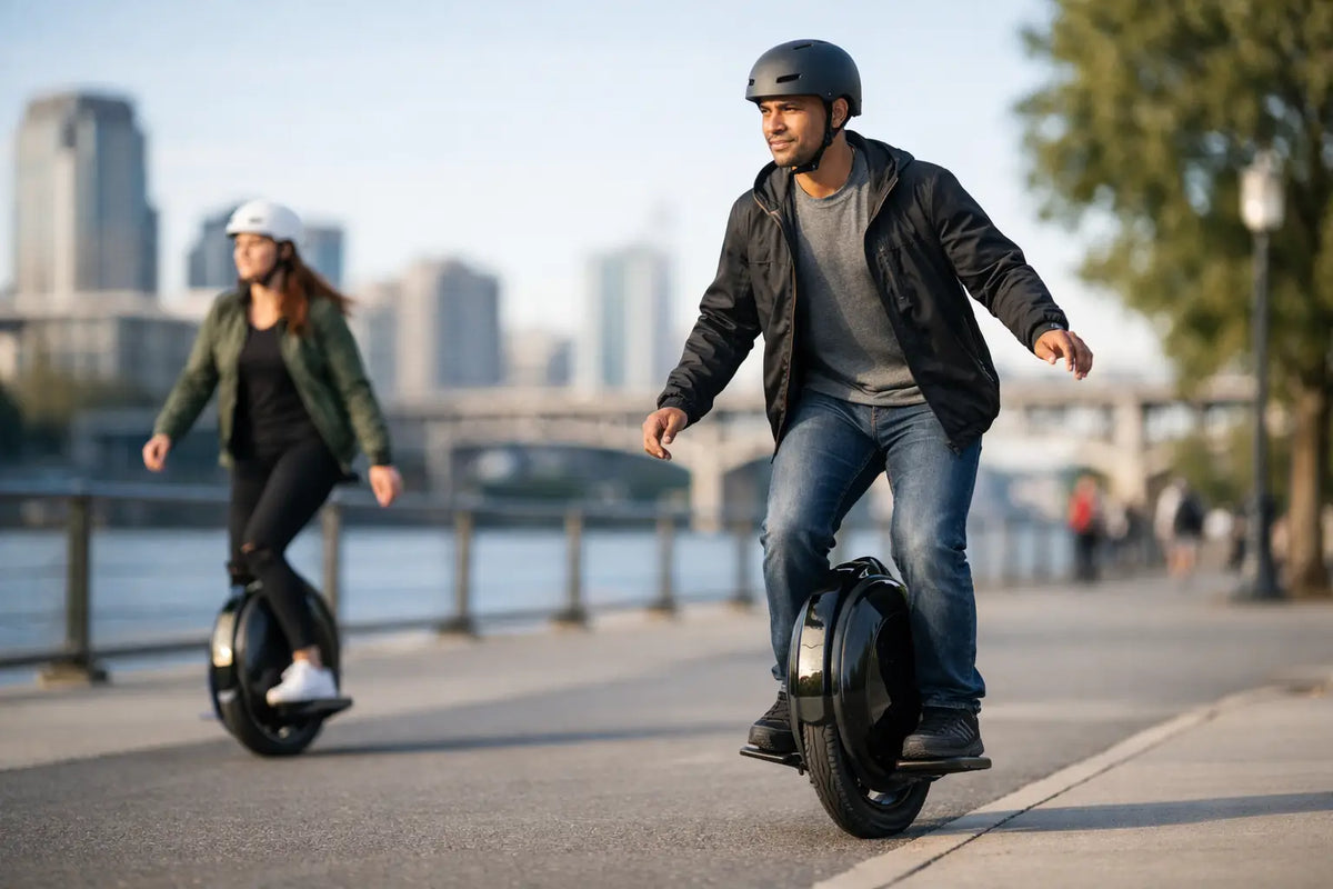 How to Ride an Electric Unicycle with Control