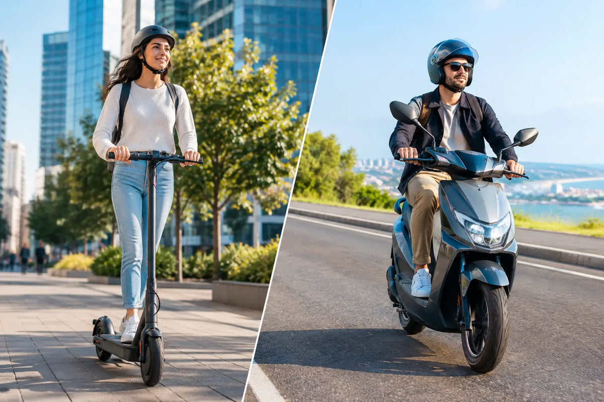 Electric Scooter vs Moped: Which Fits Your Commute?