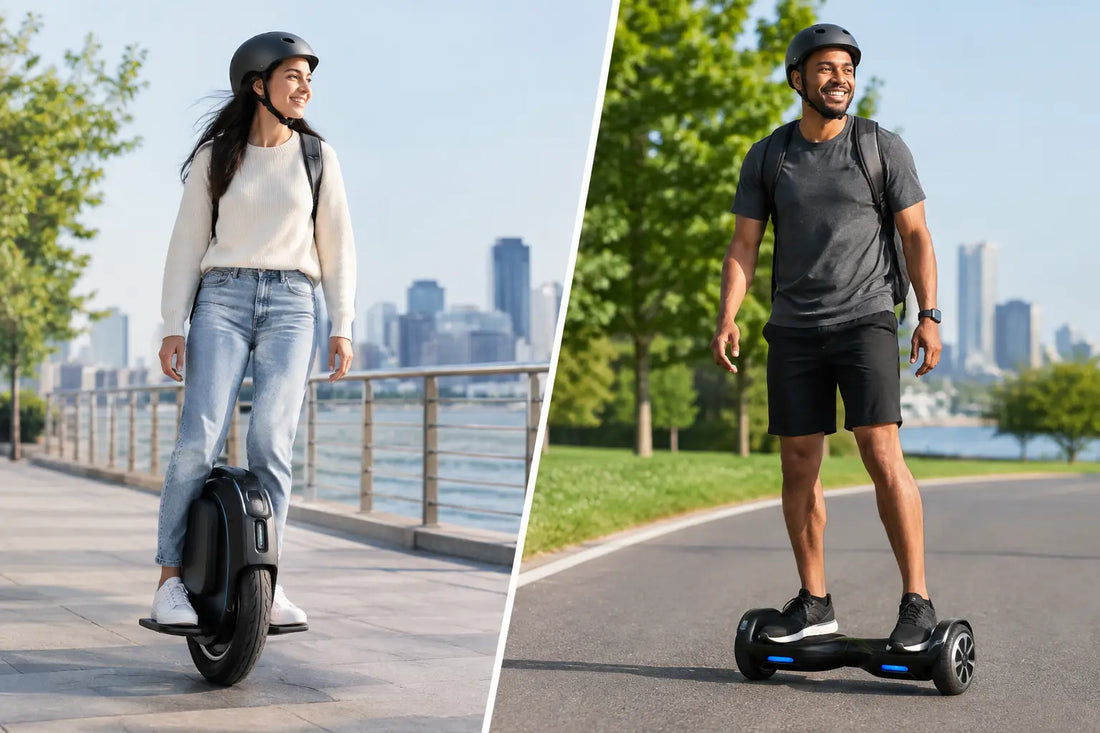 Electric Unicycle Versus Hoverboard: Which Fits?