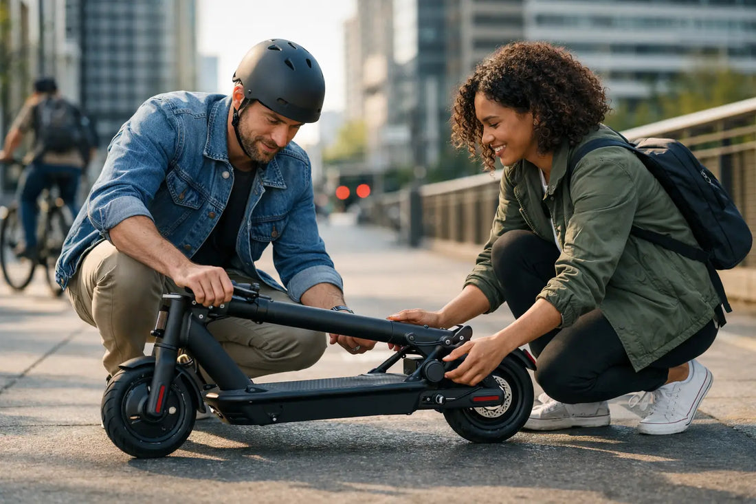 How to Fold an Electric Scooter in 6 Steps