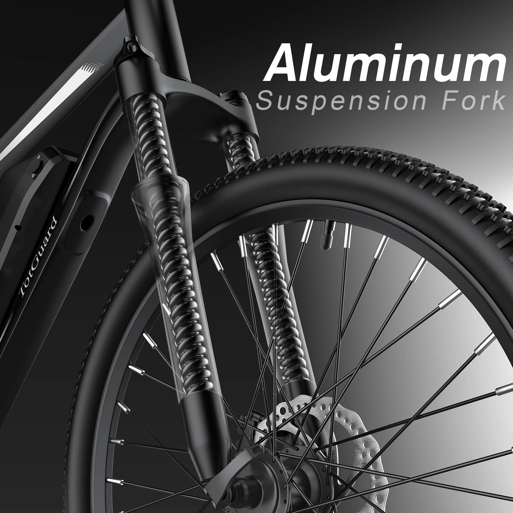 Electric Bike for Adults 27.5" E-Bike with 500W Motor, Electric Mountain Bike with 48V 10Ah Battery, Lockable Suspension Fork, Shimano 21 Speed Gears UL2849