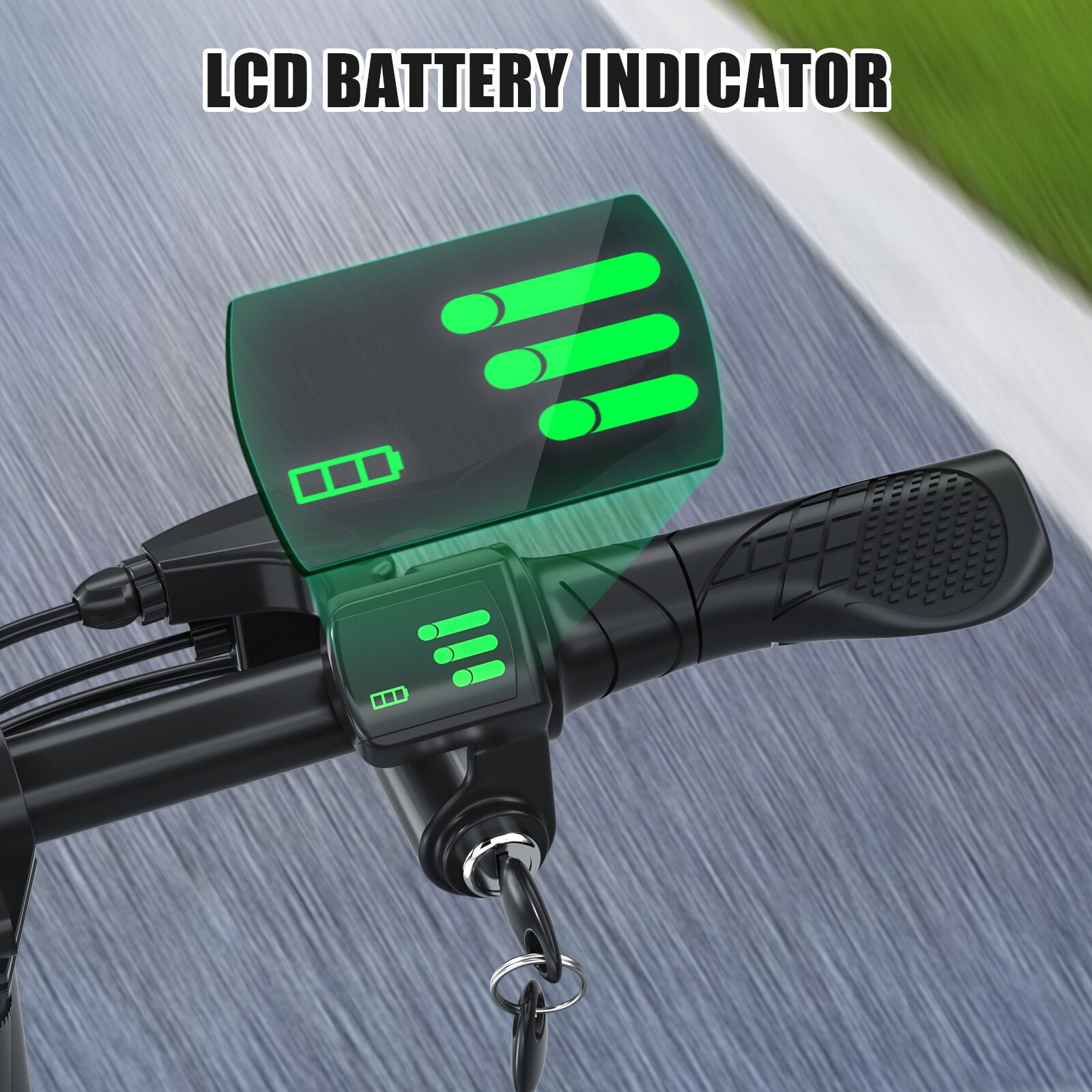 450W Sports Electric Scooter Adult with Seat Electric Moped Ebike E-Scooter