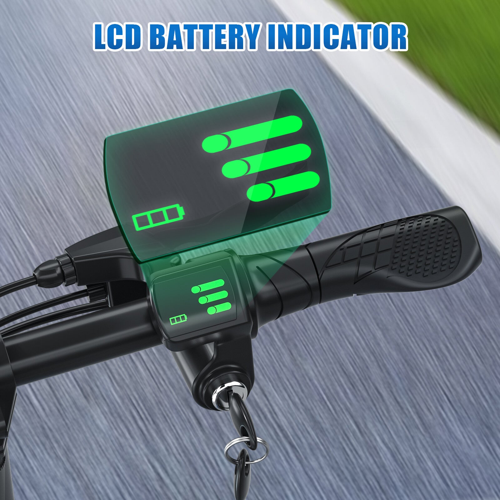 450W Sports Electric Scooter Adult with Seat Electric Moped Ebike E-Scooter