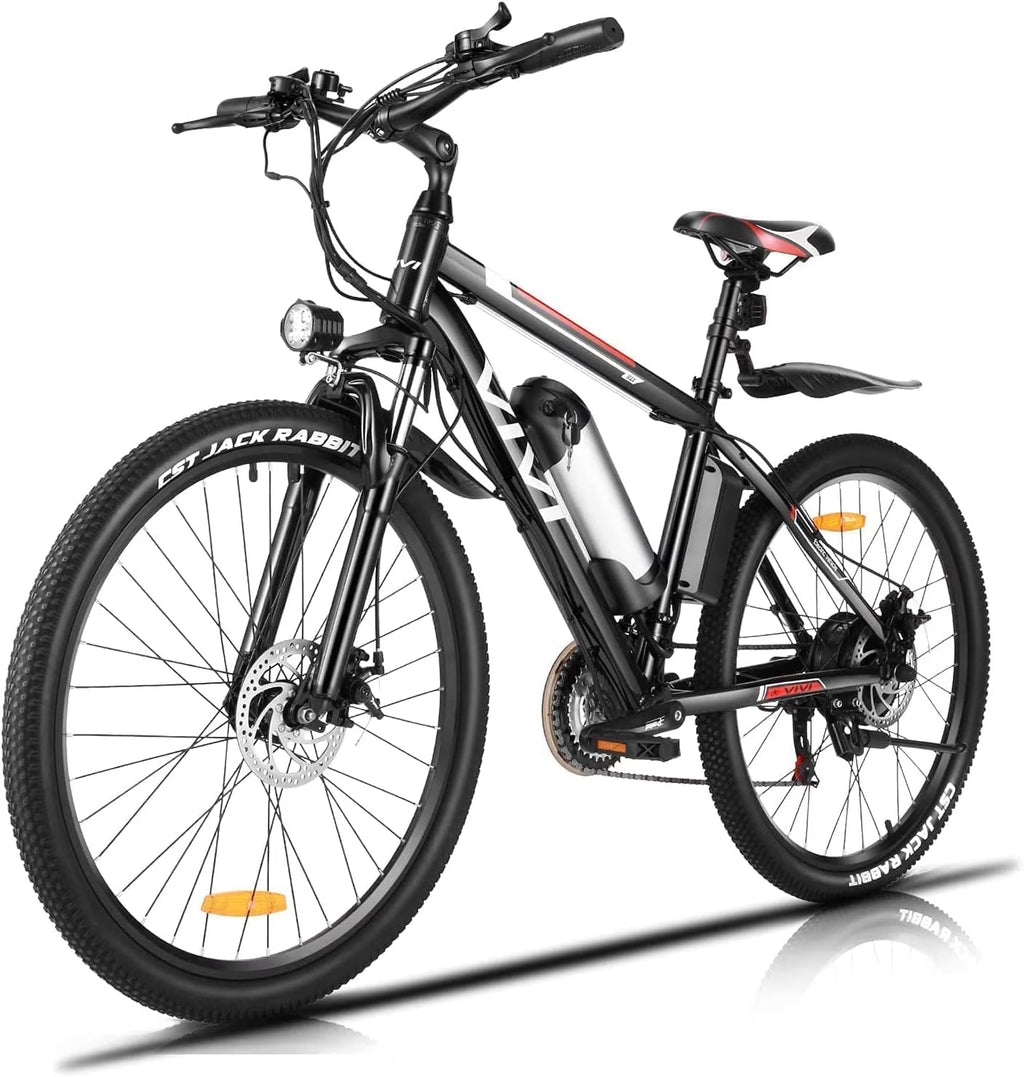 Electric Bike for Adults 26" Electric Mountain Bike 500W Cruise Control Electric Commuter Bike 21 Speed with Removable 48V Battery up to 50 Miles