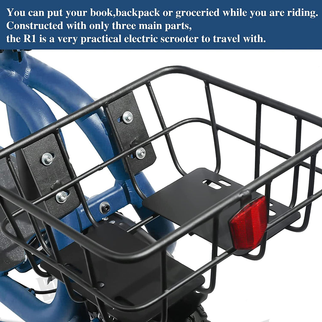 450W Sports Electric Scooter Adult with Seat Electric Moped Ebike E-Scooter