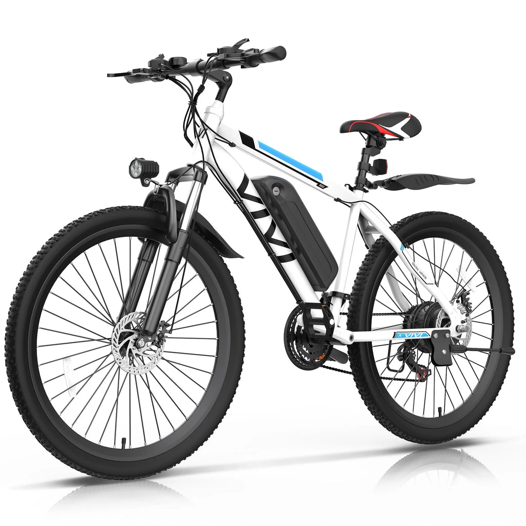 Electric Bike for Adults 26" Electric Mountain Bike 500W Cruise Control Electric Commuter Bike 21 Speed with Removable 48V Battery up to 50 Miles