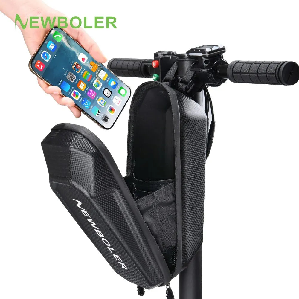 NEWBOLER Waterproof Front Handlebar Bag for E-Scooters & Bikes