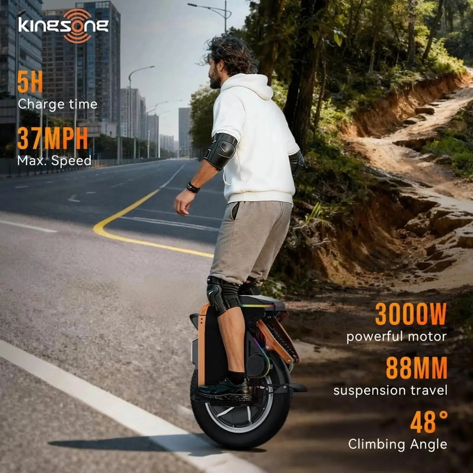 KingSong S16 Pro Suspension Unicycle