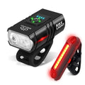 T6 LED Front & Rear Bike Light Set – USB Rechargeable Cycling Light Combo