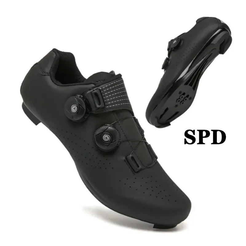 MTB Cycling Sneakers – SPD Flat Pedal Road & Trail Bike Shoes