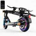 KingSong KS-N14 electric scooter in black with handlebar display and front headlight