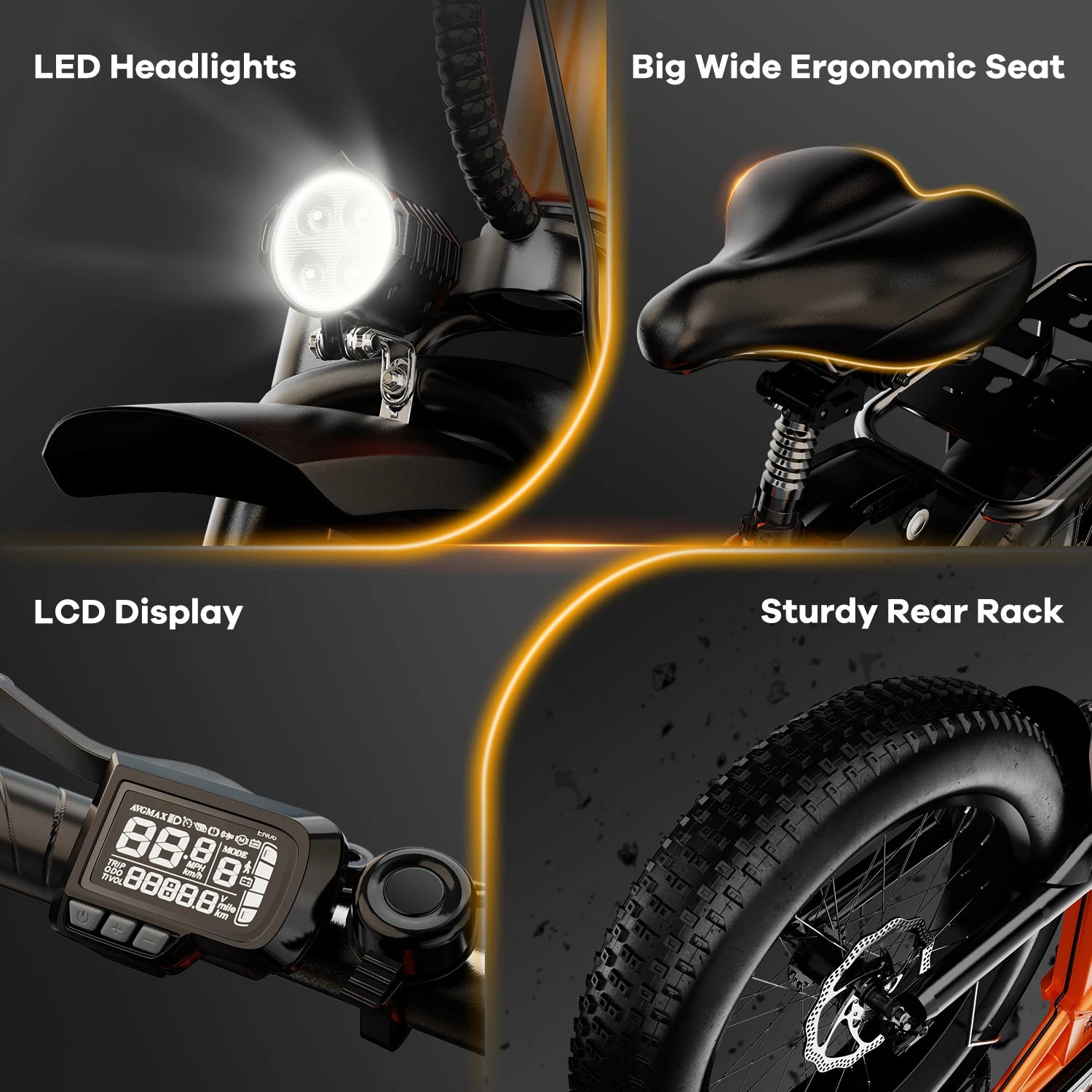 Fat Tire E-Bike 1000W