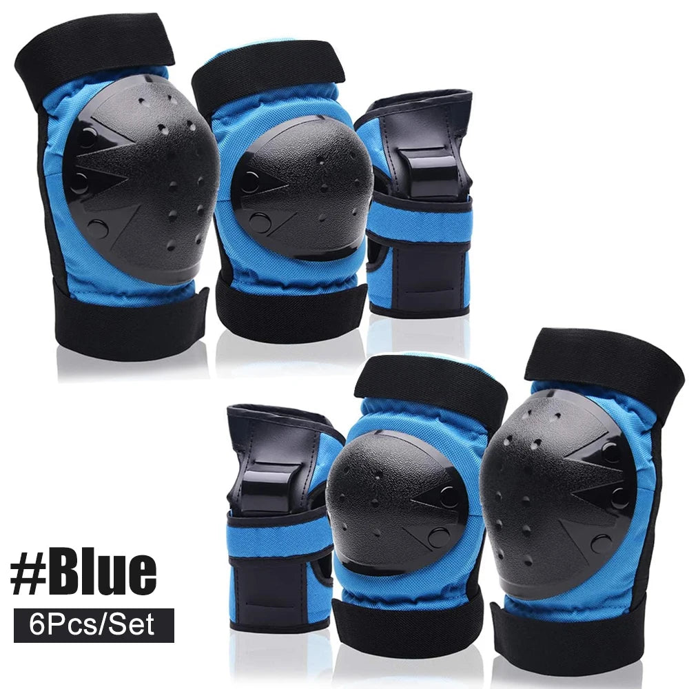 GOMOREON Protective Pad Set – Knee, Elbow & Wrist Guards