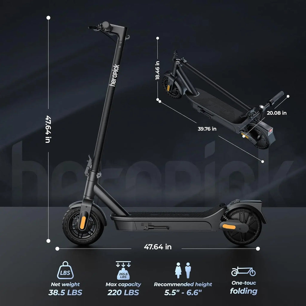 Shock Absorption E-Scooter