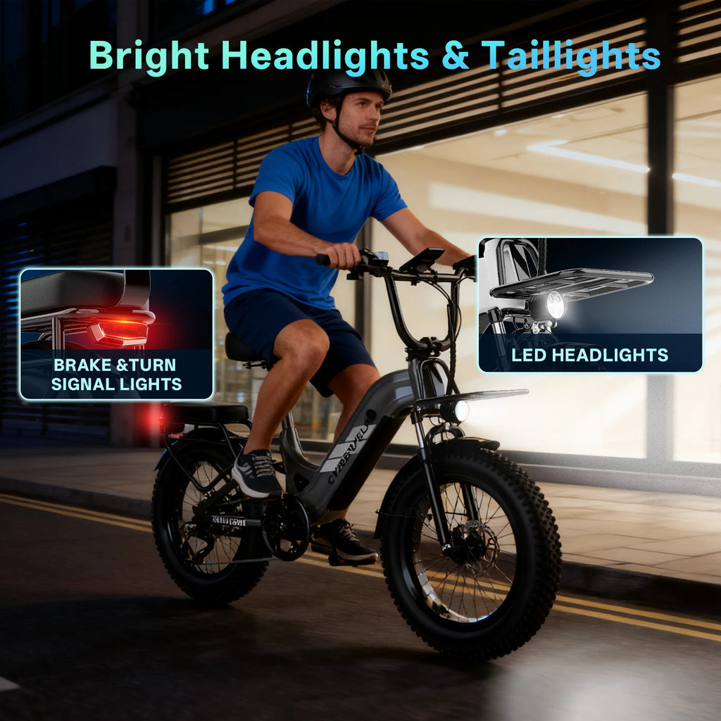 Cybervelo Step-Thru Commuter E-Bike