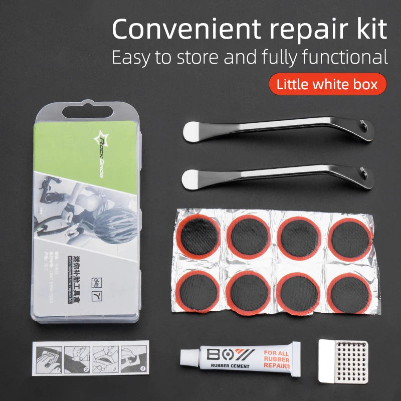 ROCKBROS Portable Tire Repair Kit – MTB & E-Bike Tyre Lever Set
