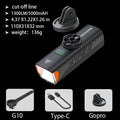 KING KONG X7pro USB Rechargeable Front Bike Light