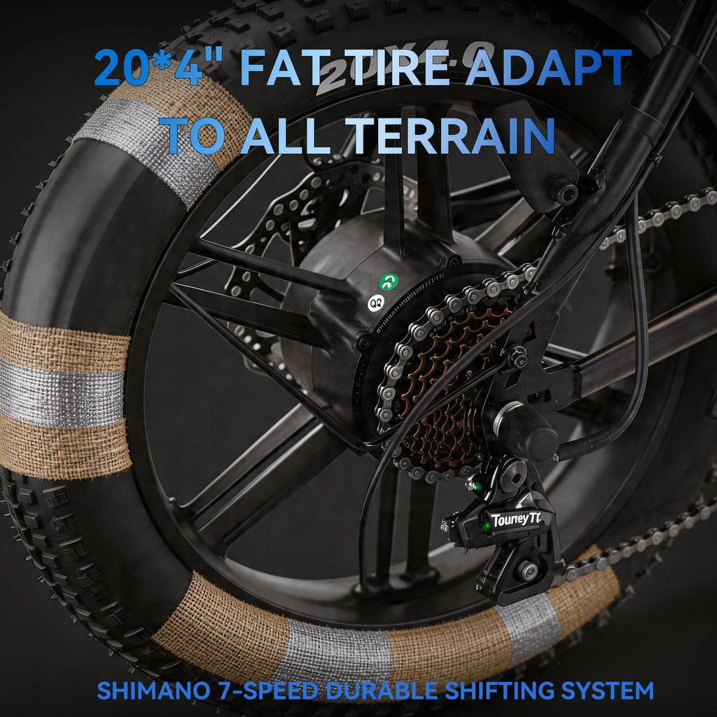 Fat Tire Mountain E-Bike