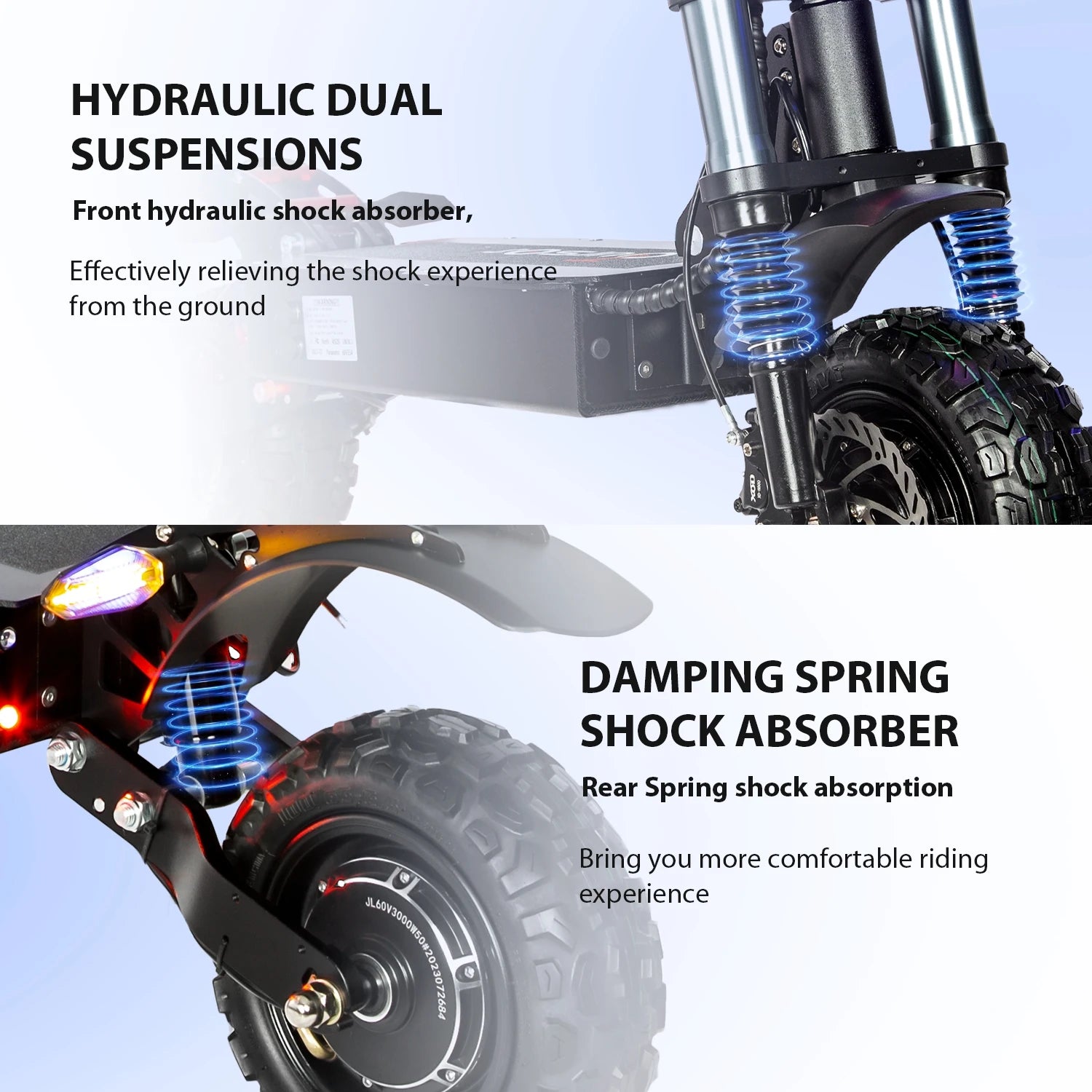Dual Motor Off-Road Scooter