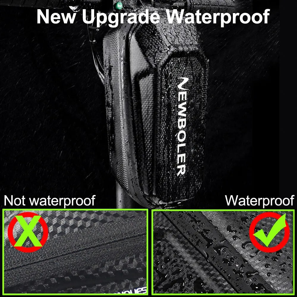 NEWBOLER Waterproof Front Handlebar Bag for E-Scooters & Bikes