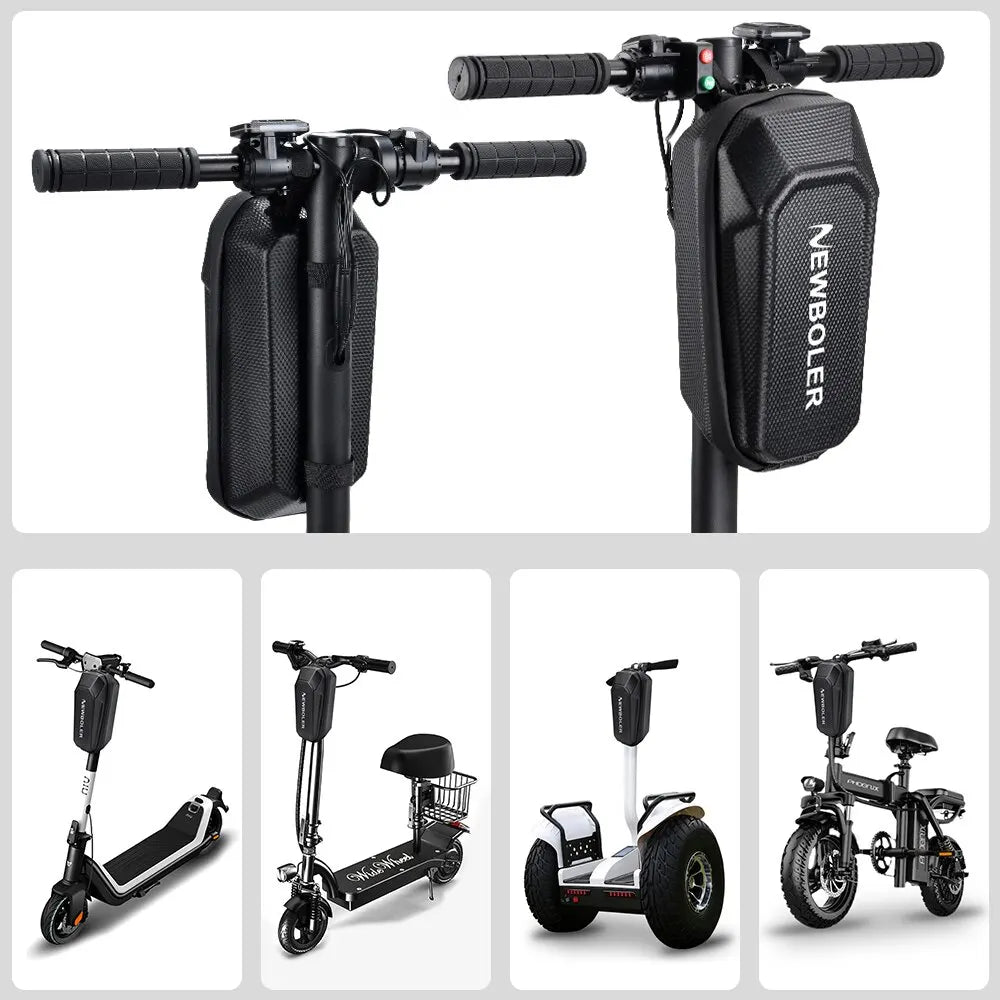 NEWBOLER Waterproof Front Handlebar Bag for E-Scooters & Bikes
