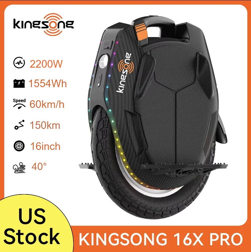 KingSong 16X Pro Smart Electric Unicycle