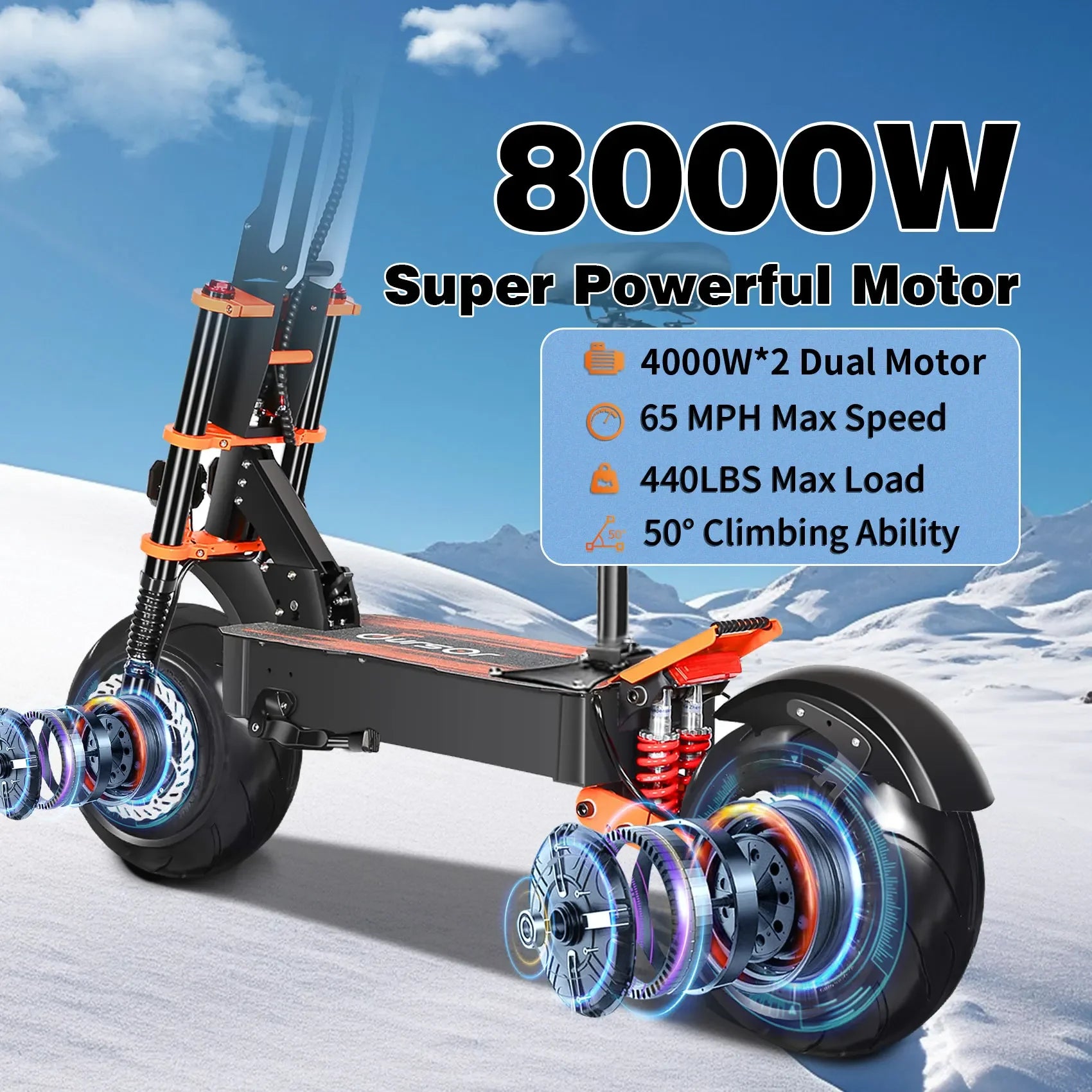 X8 Pro Dual Motor Scooter