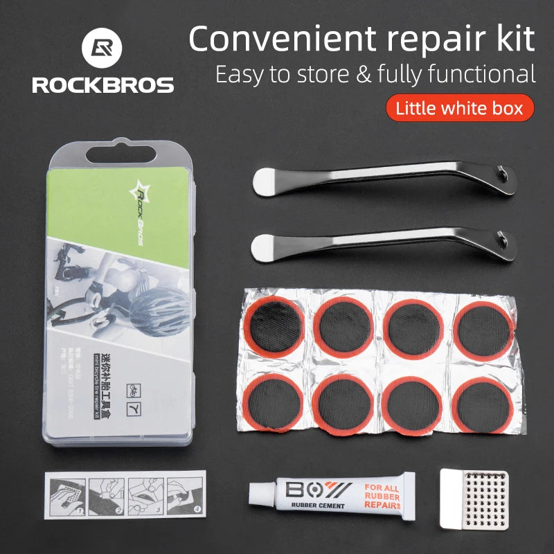 ROCKBROS Portable Tire Repair Kit – MTB & E-Bike Tyre Lever Set