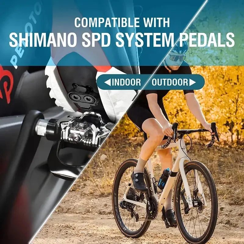 MTB Cycling Sneakers – SPD Flat Pedal Road & Trail Bike Shoes