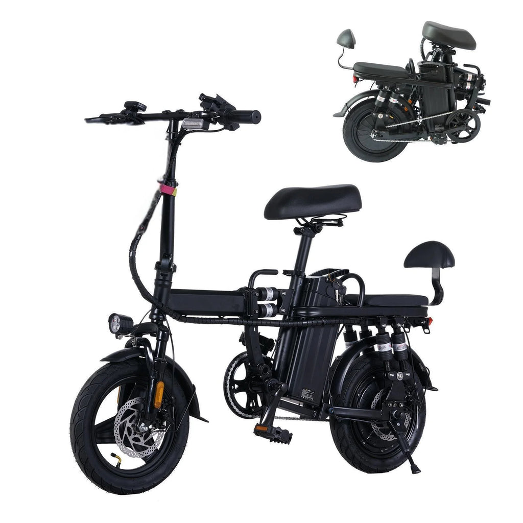 Colorful Folding E-Bike