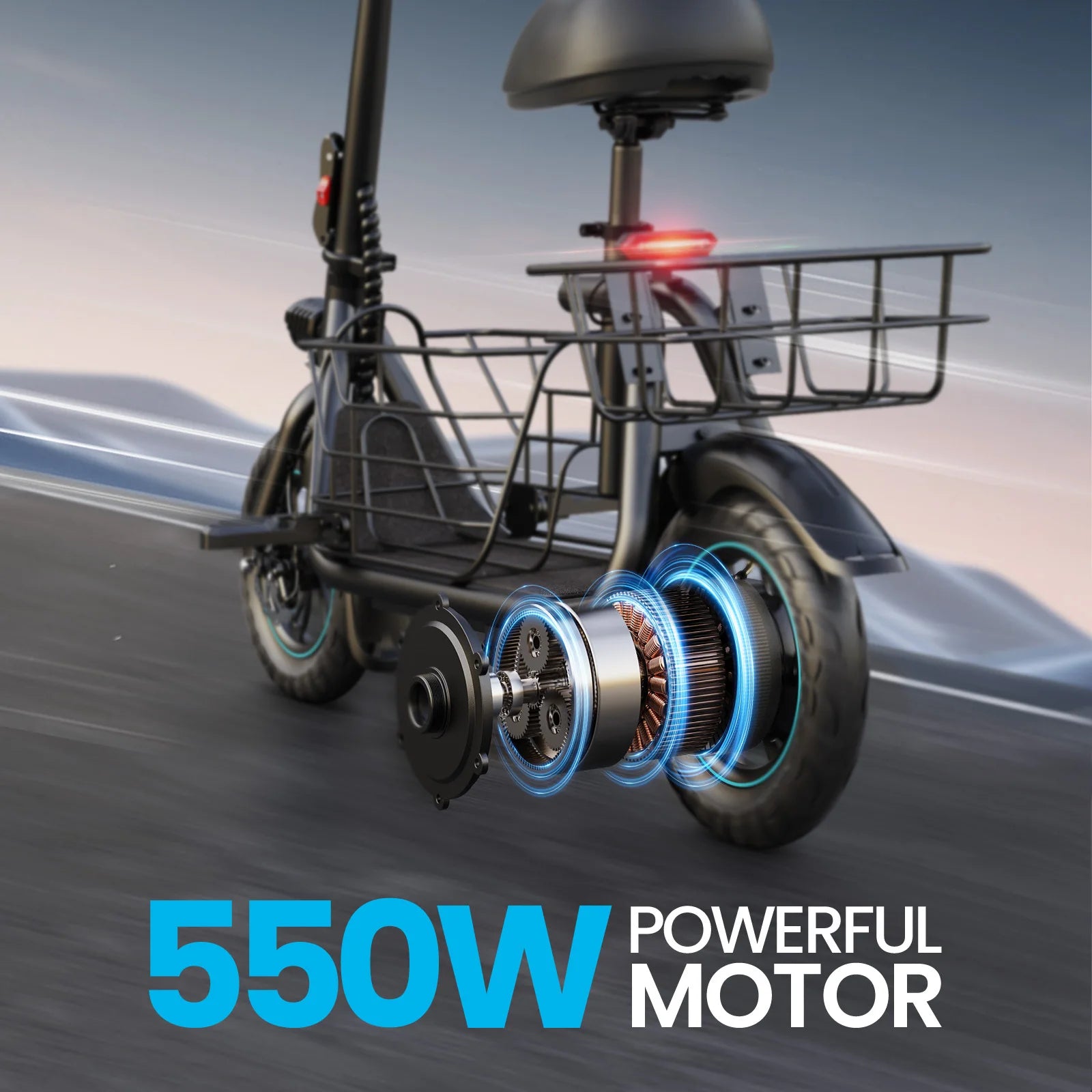 Gyroor Pet Basket Scooter