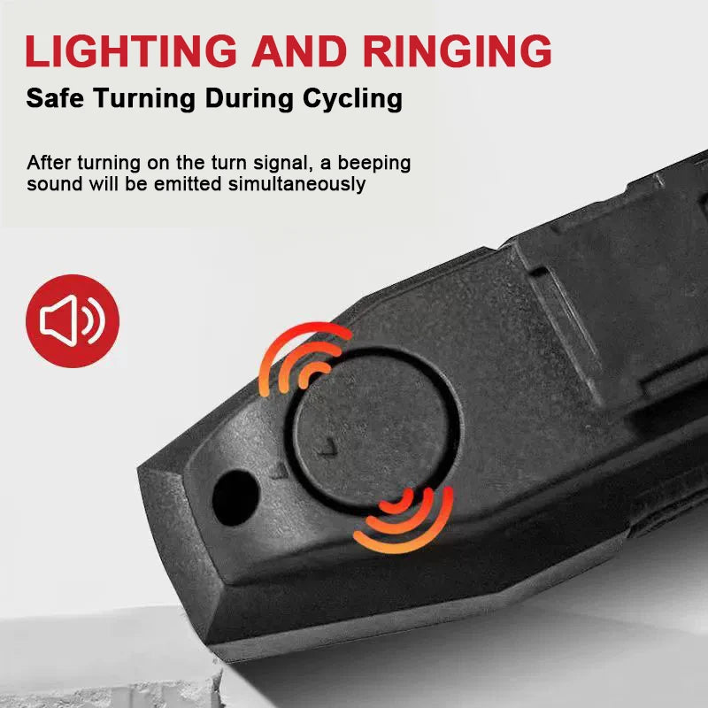 Wireless Turn Signal Bike Tail Light – Remote Control Direction Indicator