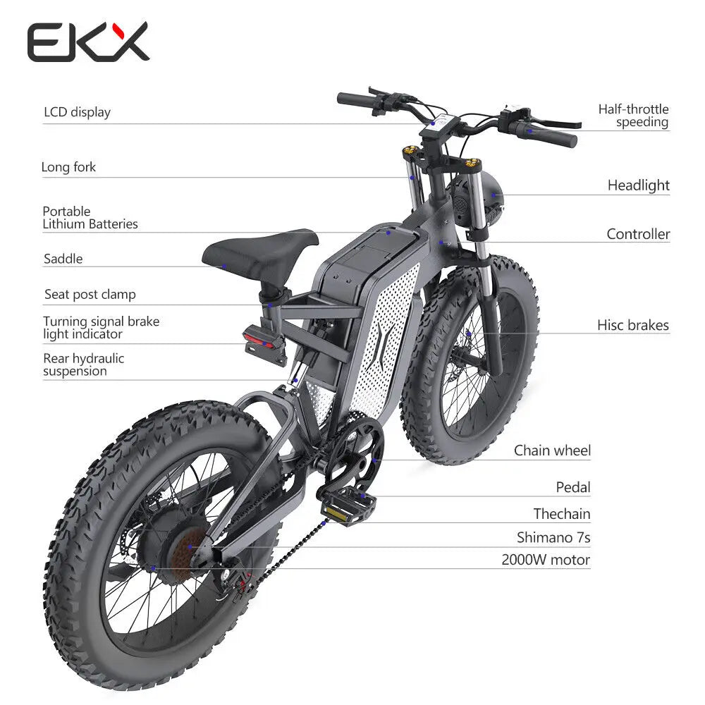 EKX X20 Electric Mountain Bike