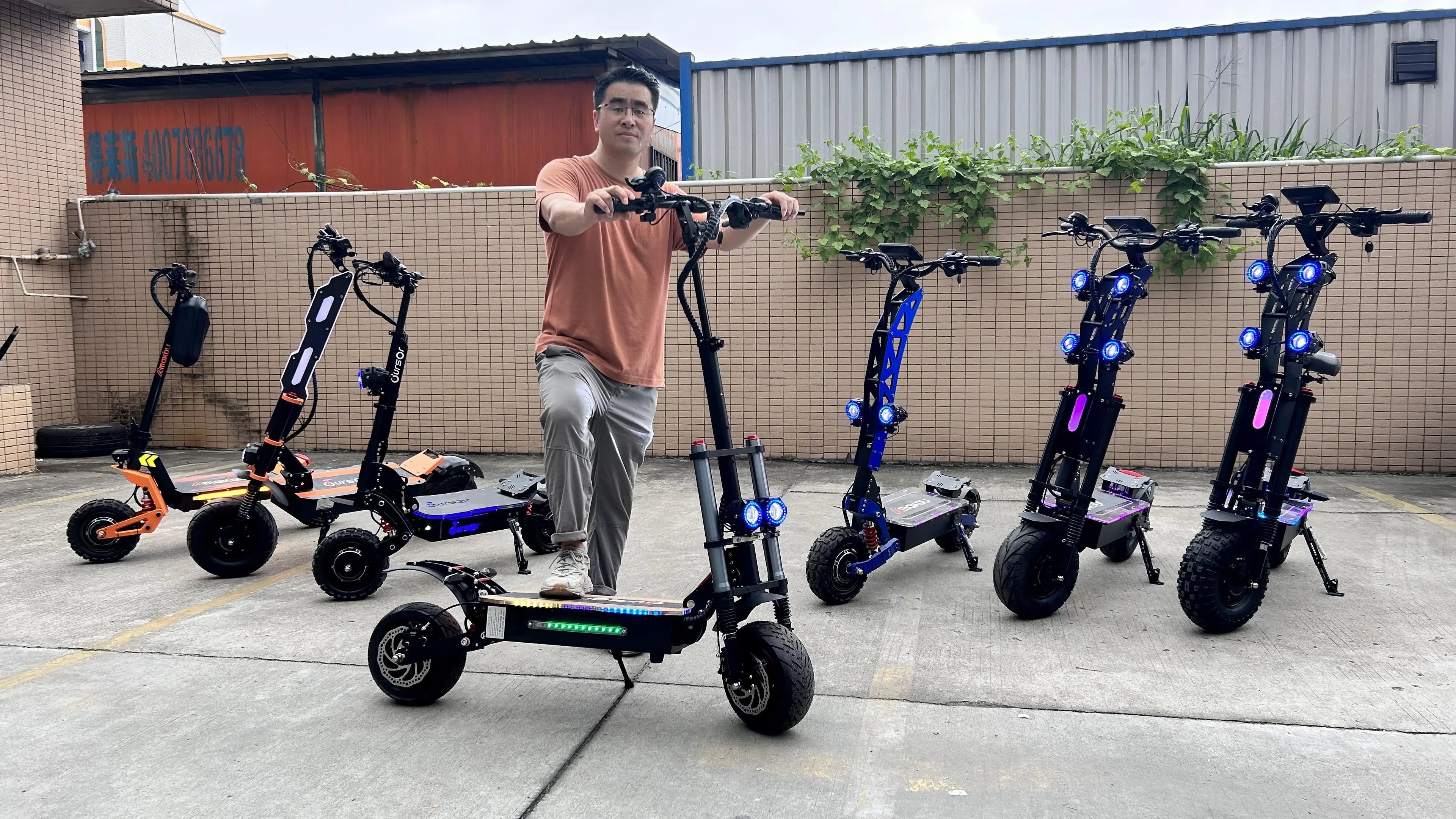 Dual Motor Off-Road Scooter