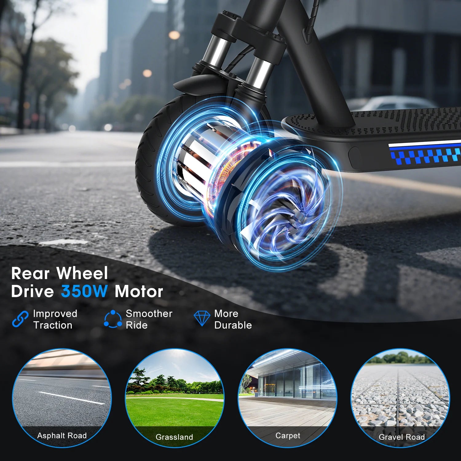 Commuter E-Scooter 500W