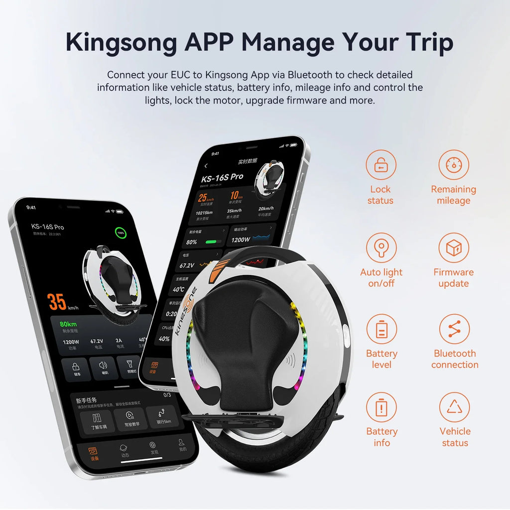 KingSong 16S Pro Electric Unicycle