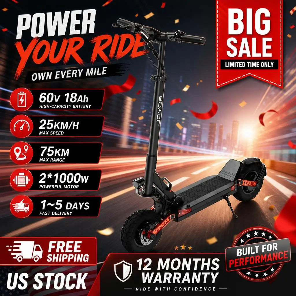 S10 Dual Motor Scooter