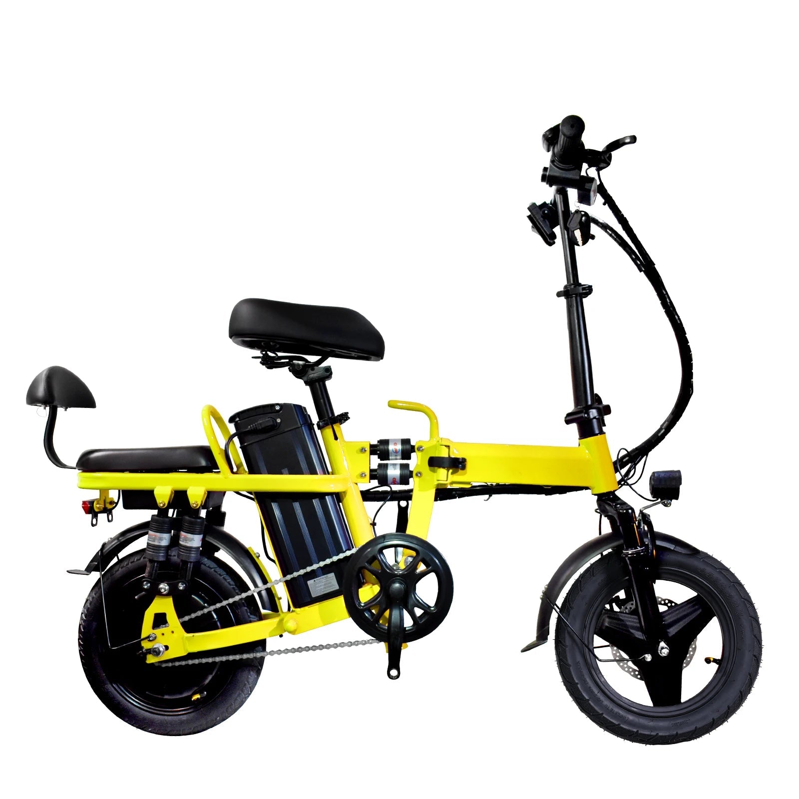 Colorful Folding E-Bike