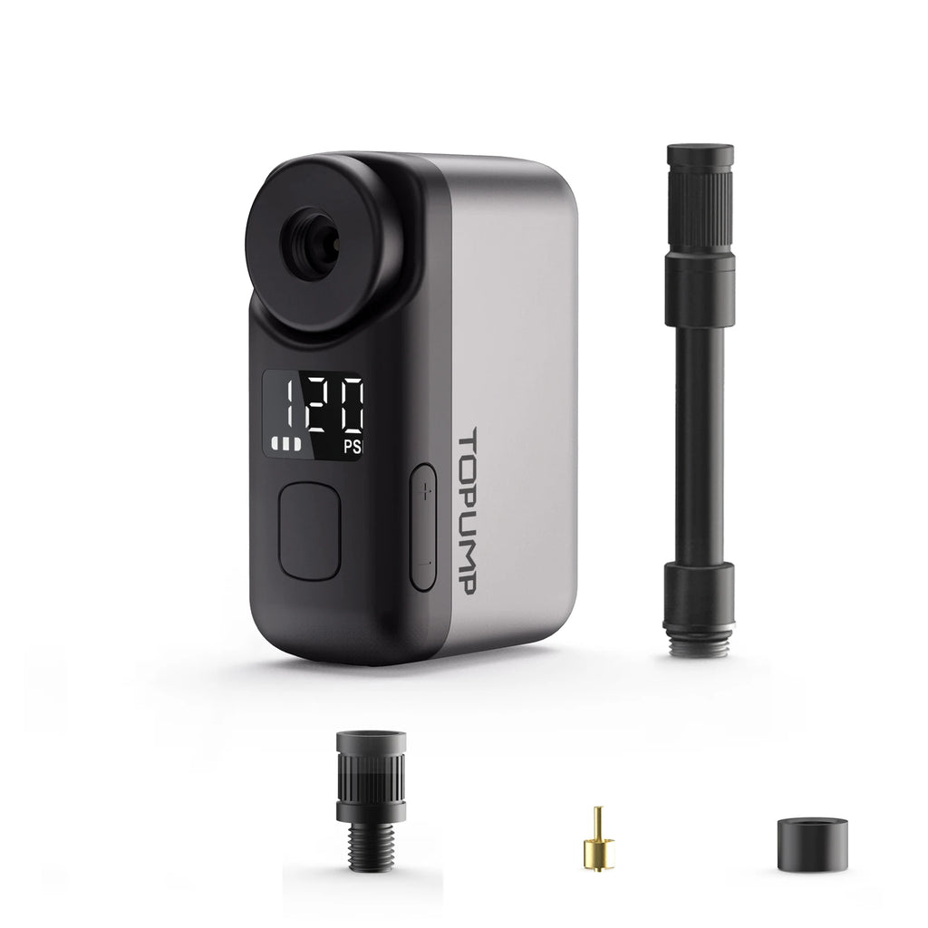 TOPUMP TB2 PRO Cordless Electric Tire Inflator – 120PSI with Digital Screen