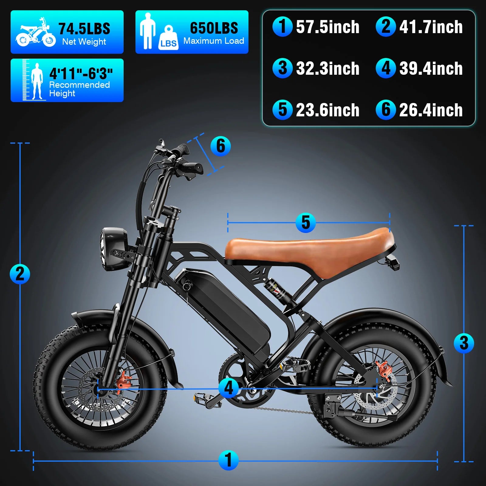 Treeosor Off-Road E-Bike