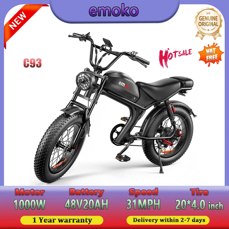 Emoko C93 All-Terrain E-Bike