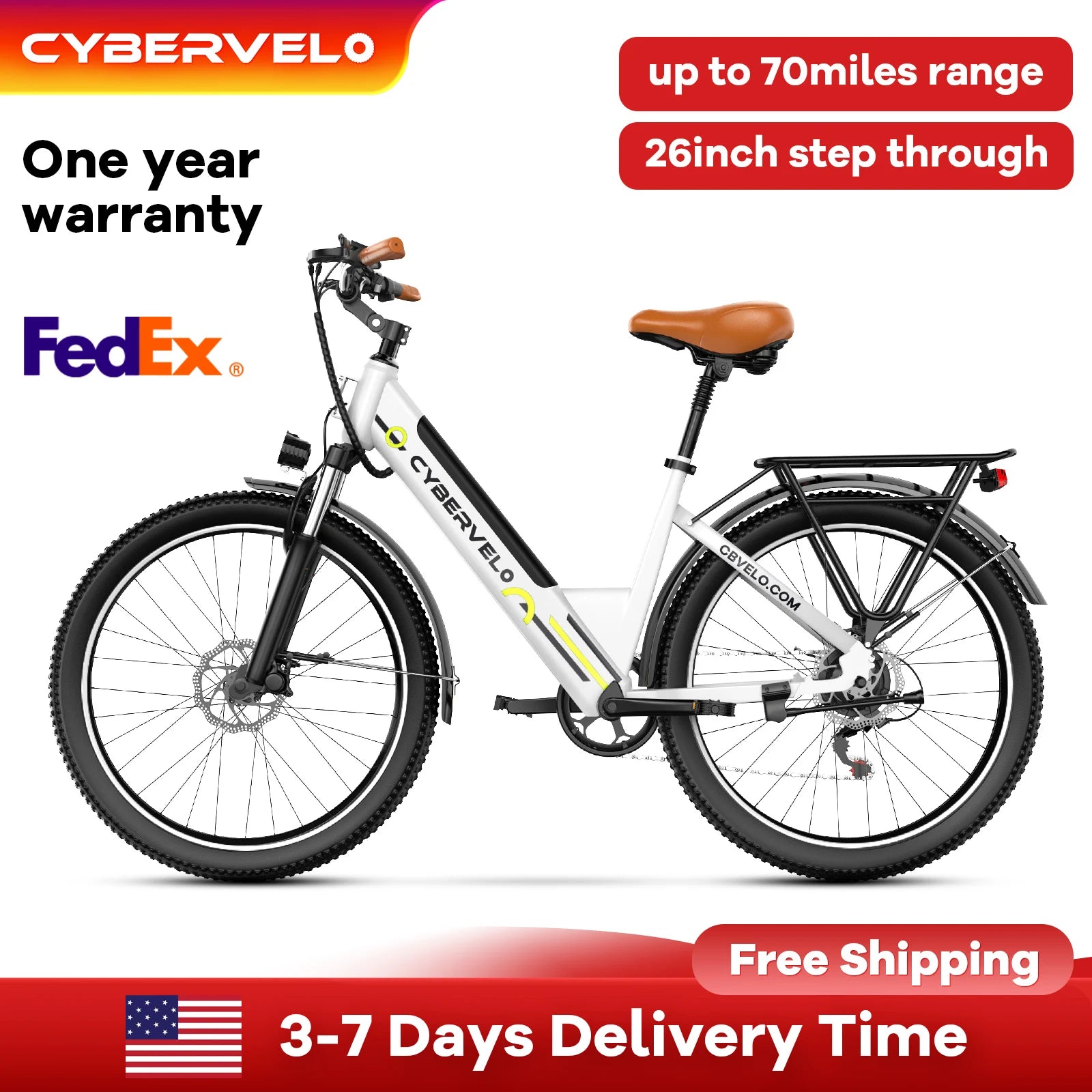 Cybervelo Urban E-Bike