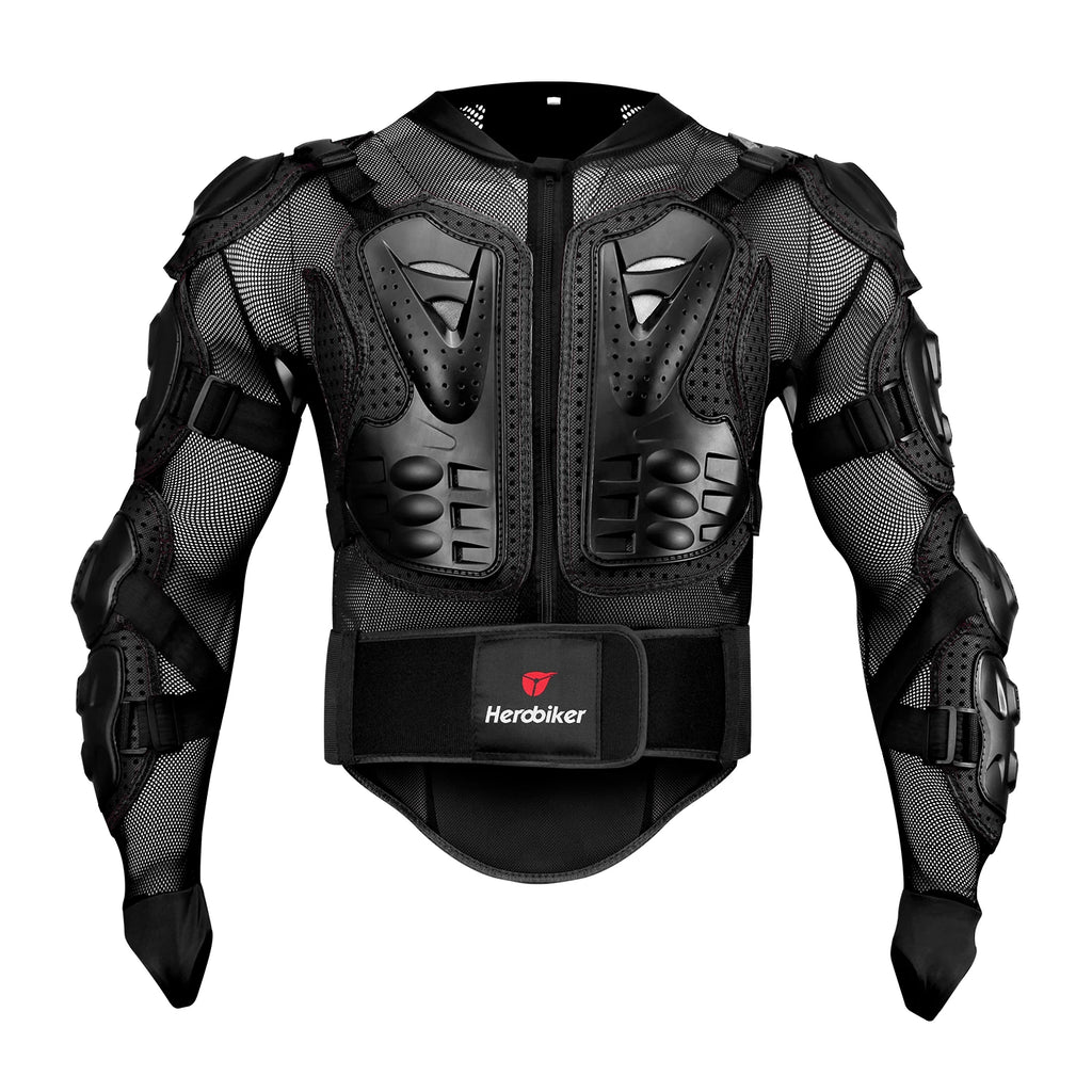 HEROBIKER Full Body Armor Jacket – Motocross & E-Bike Riding Protection