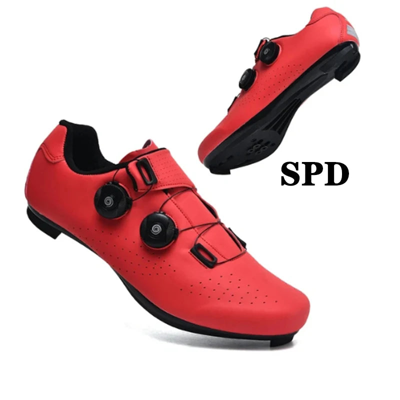 MTB Cycling Sneakers – SPD Flat Pedal Road & Trail Bike Shoes
