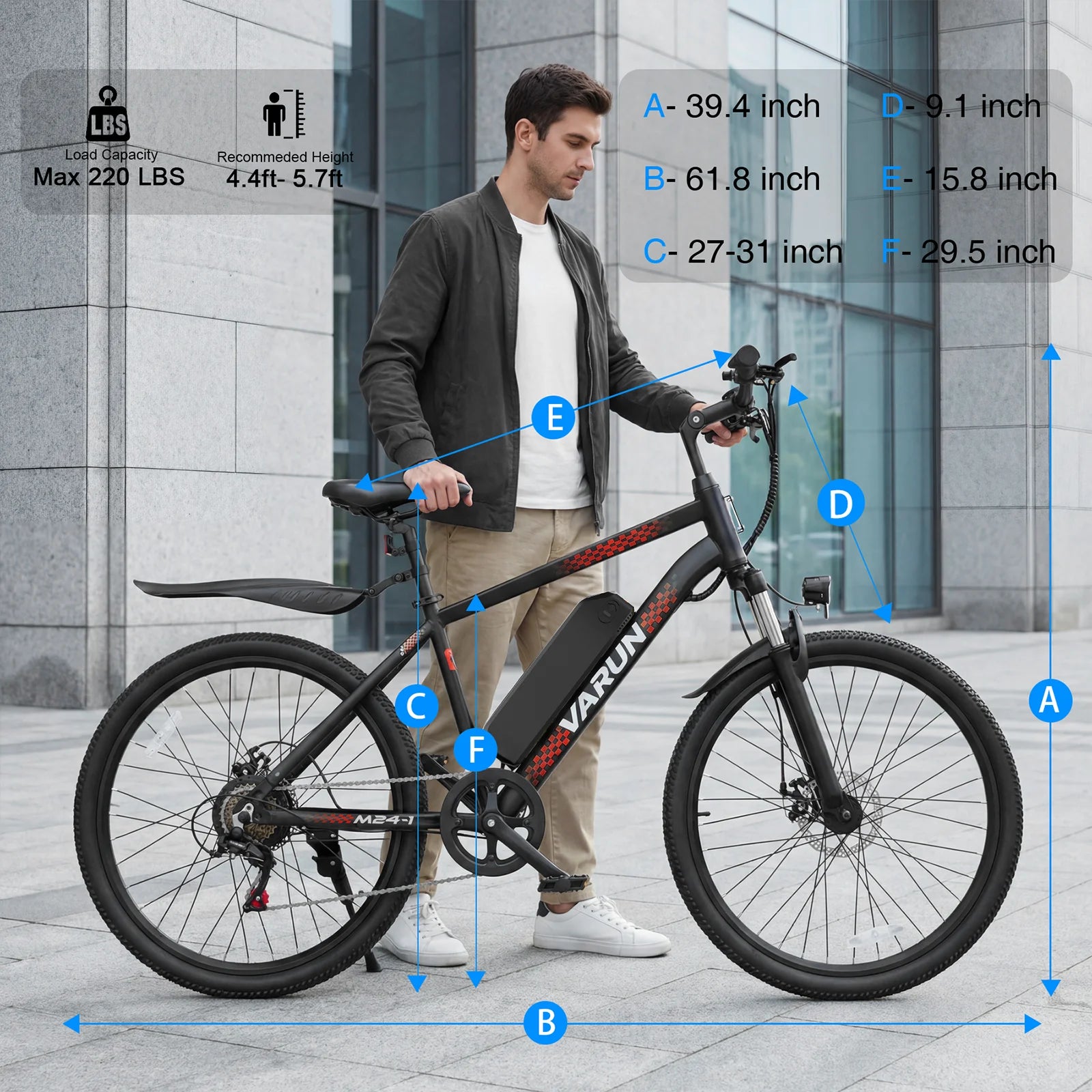 Varun M24-1 Electric Road Bike