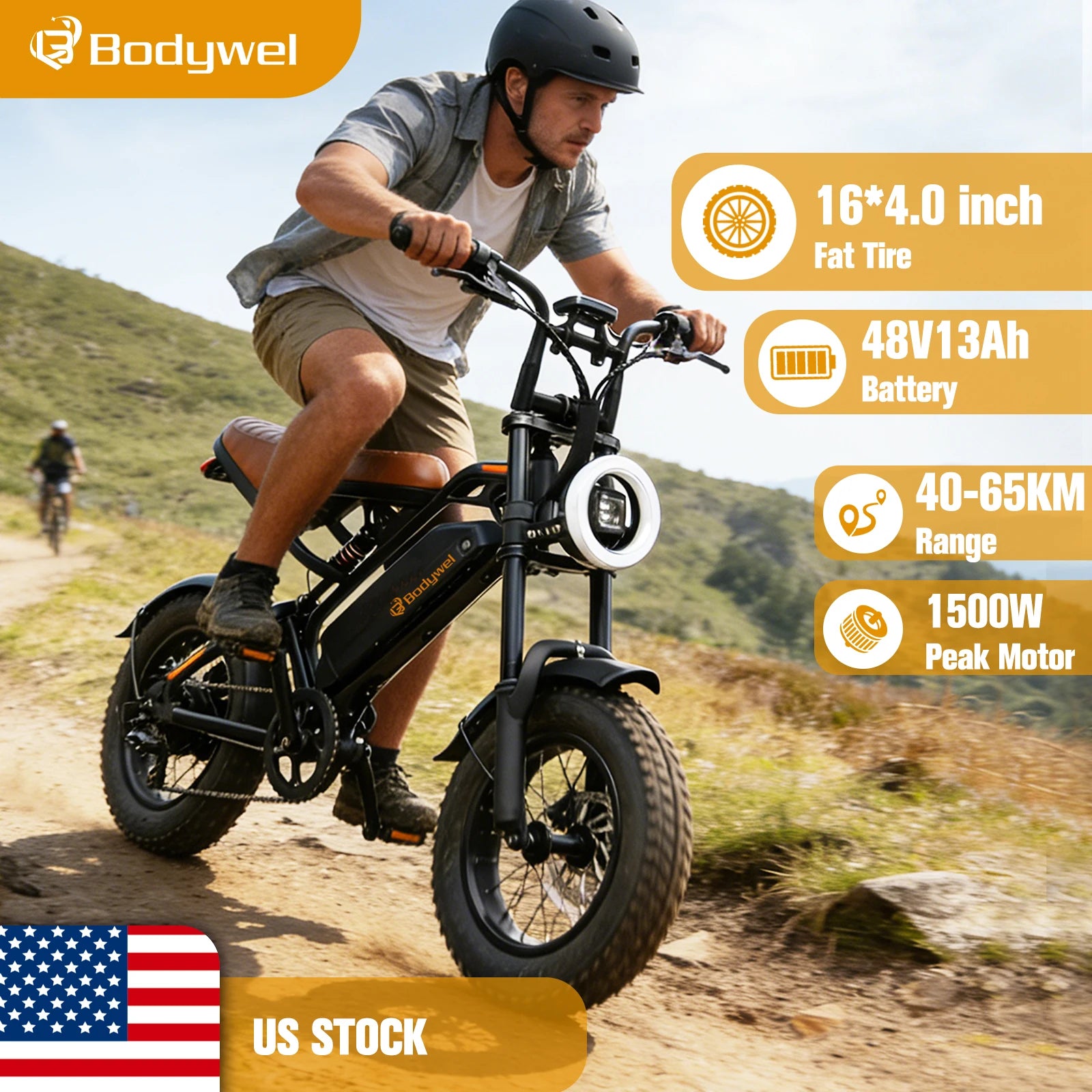 Bodywel M16 Fat Tire E-Bike