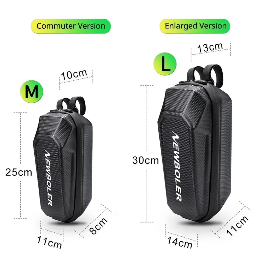 NEWBOLER Waterproof Front Handlebar Bag for E-Scooters & Bikes