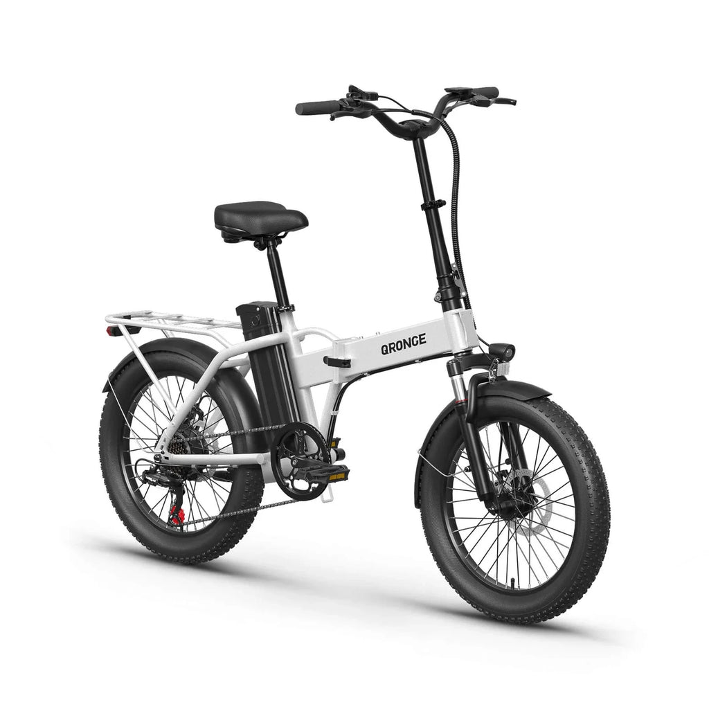 QRONGE Fat Tire Folding E-Bike